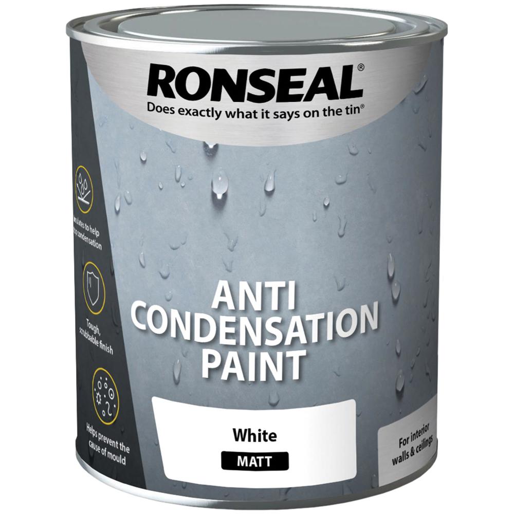Ronseal White Anti Condensation Paint Matt