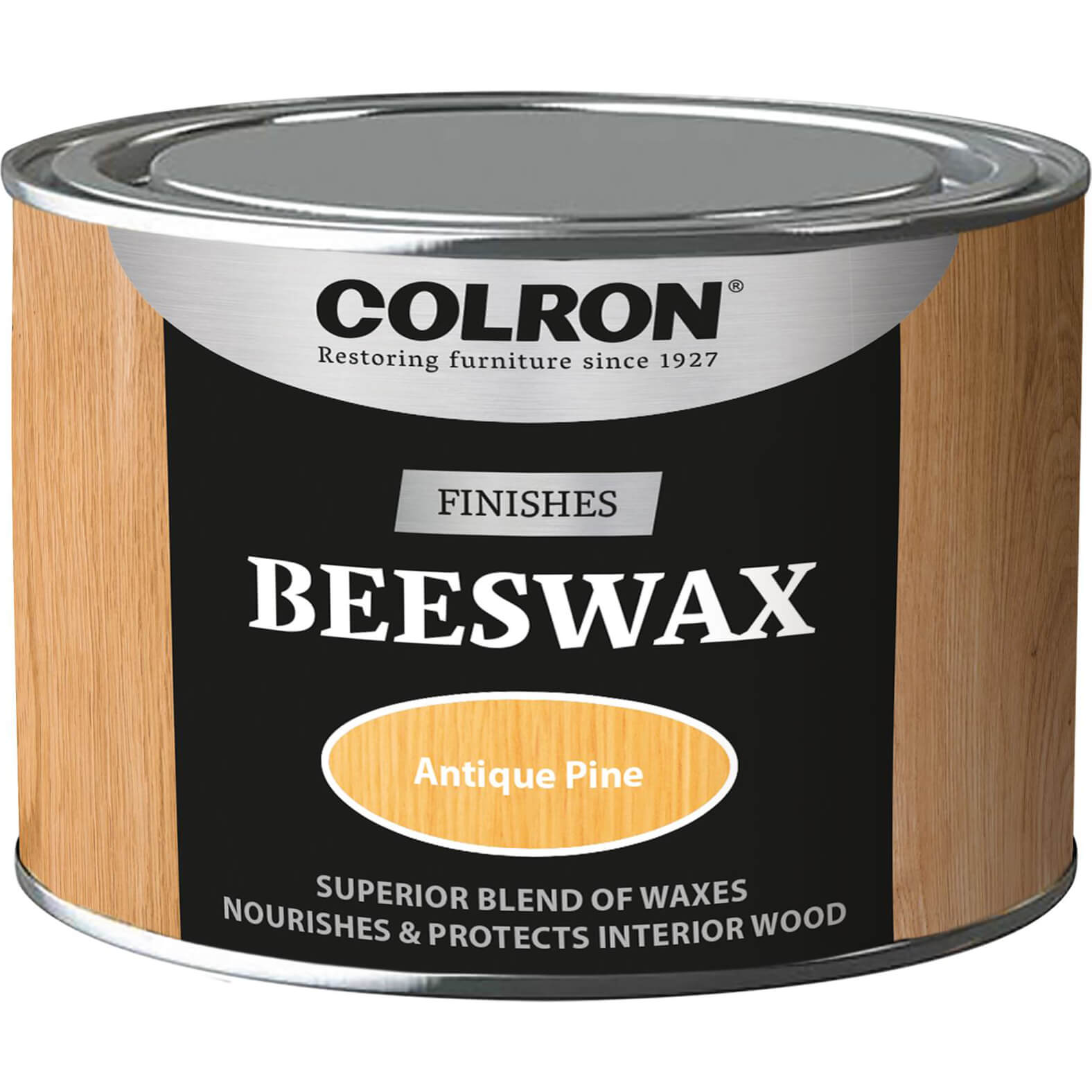 Image of Ronseal Colron Refined Beeswax Paste Antique Pine 400g