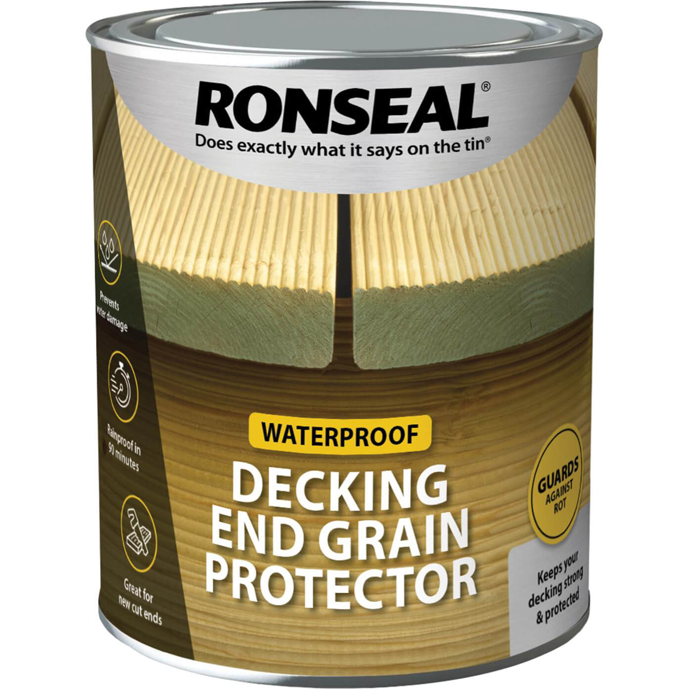 Image of Ronseal Decking End Grain Preserver 750ml