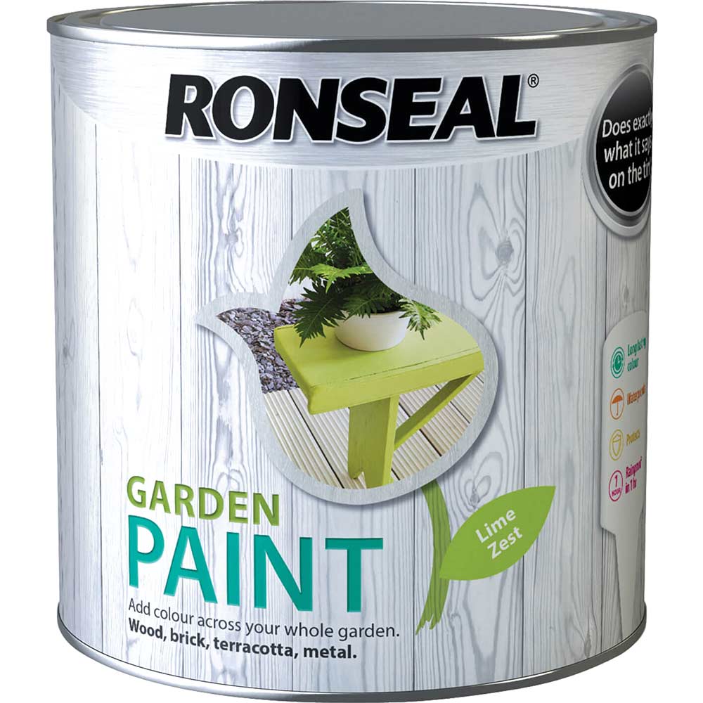 Ronseal General Purpose Garden Paint Lime Zest 2.5l