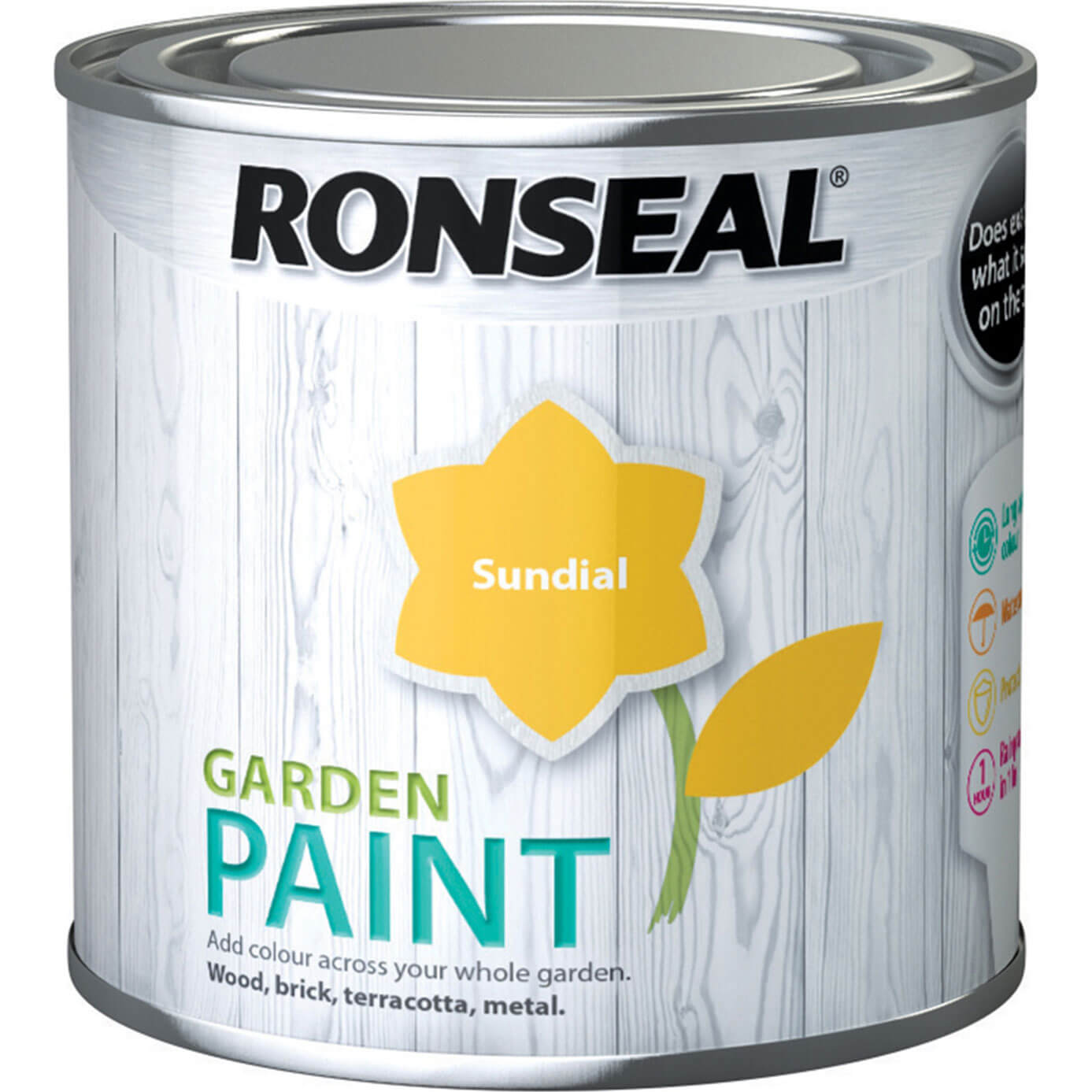 Image of Ronseal General Purpose Garden Paint Sundial 250ml