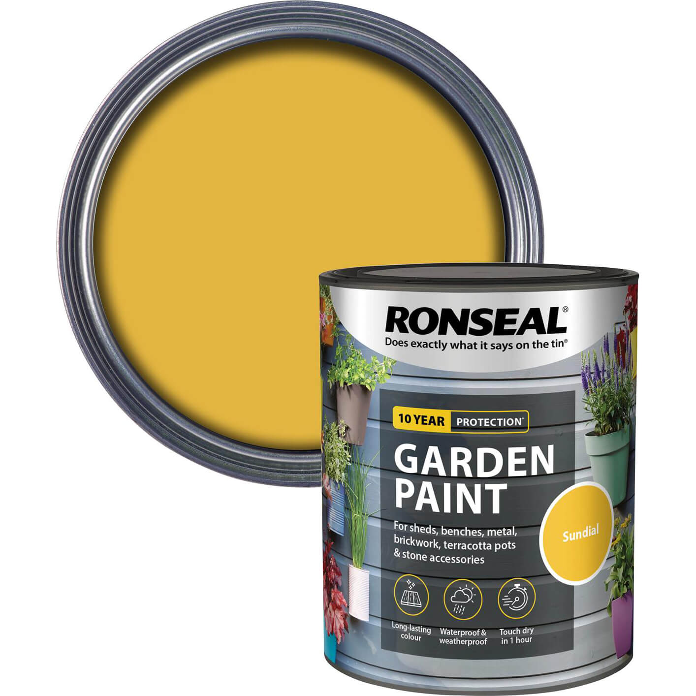 Photos - Varnish Ronseal General Purpose Garden Paint Sundial 750ml