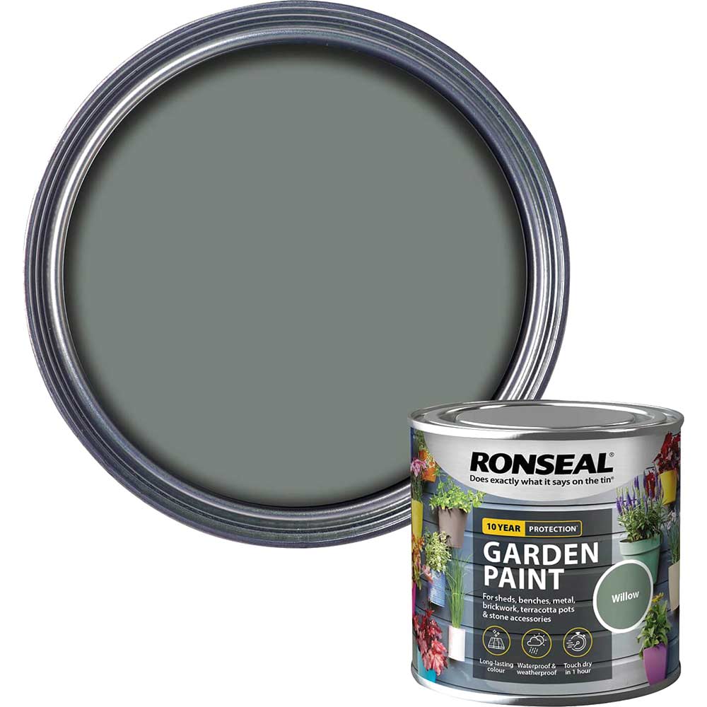 Ronseal General Purpose Garden Paint Willow 250ml
