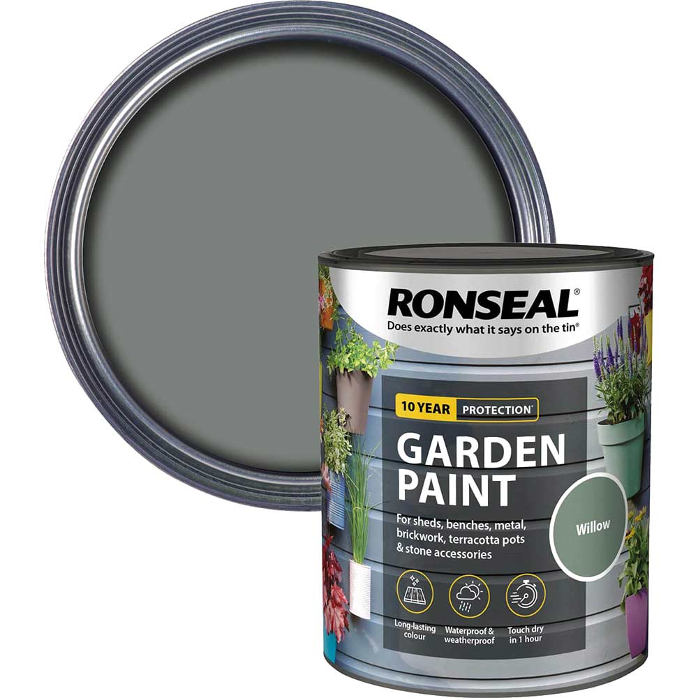 Ronseal General Purpose Garden Paint Willow 750ml