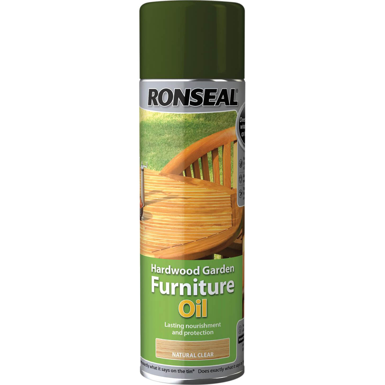 Image of Ronseal Hardwood Furniture Oil Clear 500ml