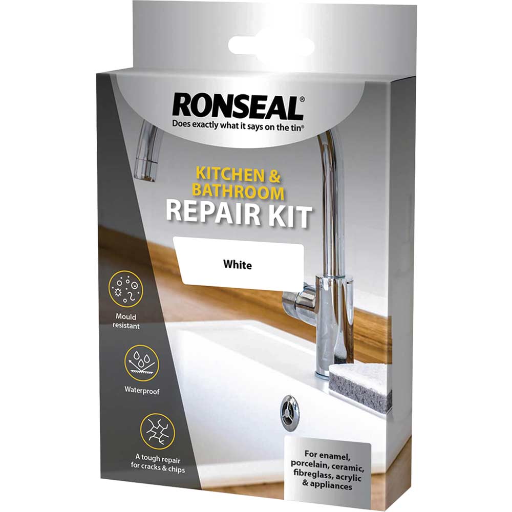 Image of Ronseal Kitchen and Bathroom Repair Kit 60g