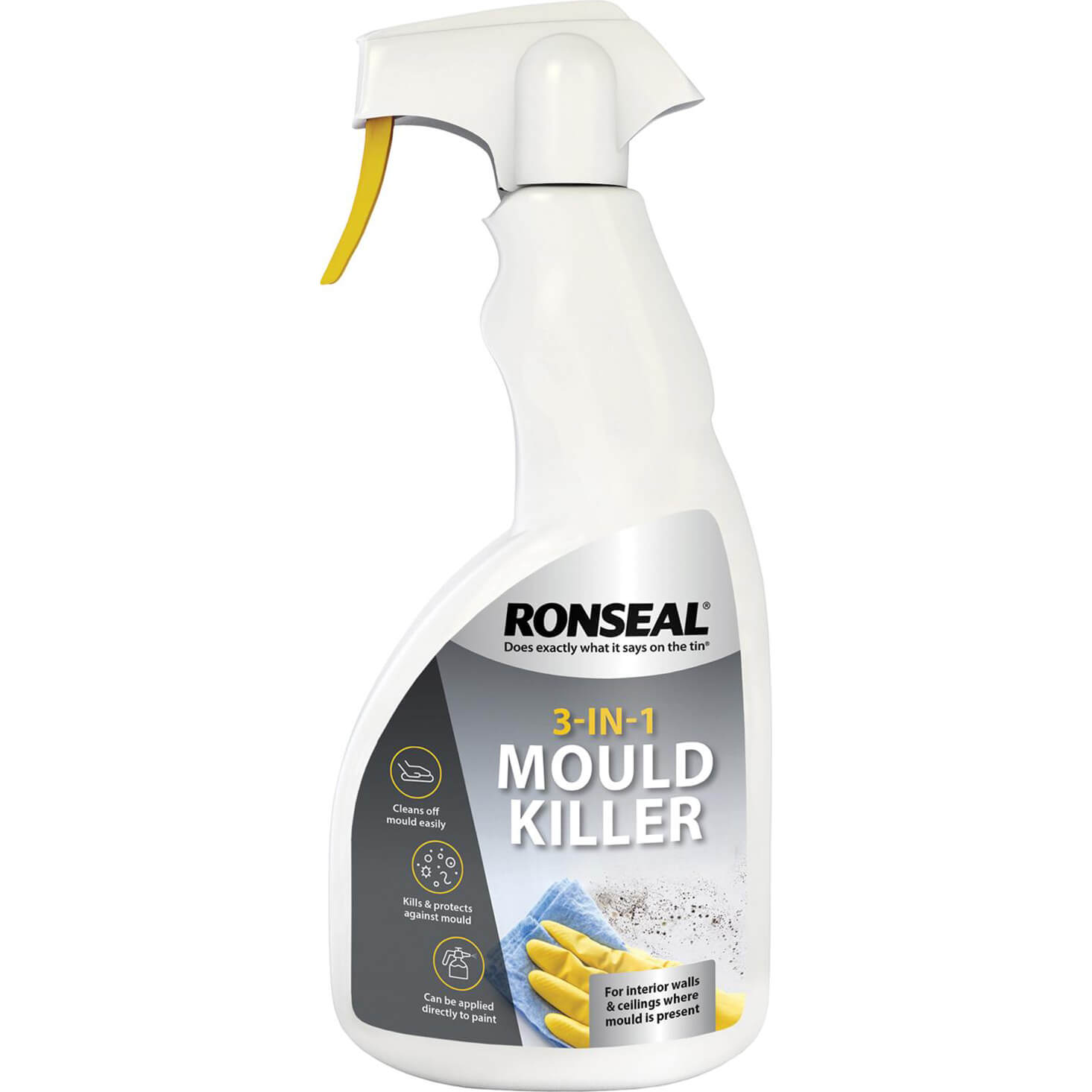 Image of Ronseal 3 in 1 Mould Killer Spray 500ml