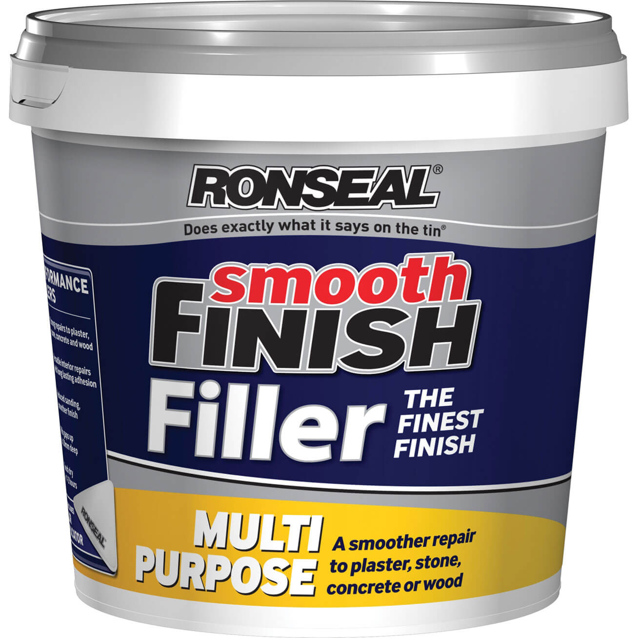Image of Ronseal Smooth Finish Multi Purpose Interior Wall Ready Mix Filler 2.2kg