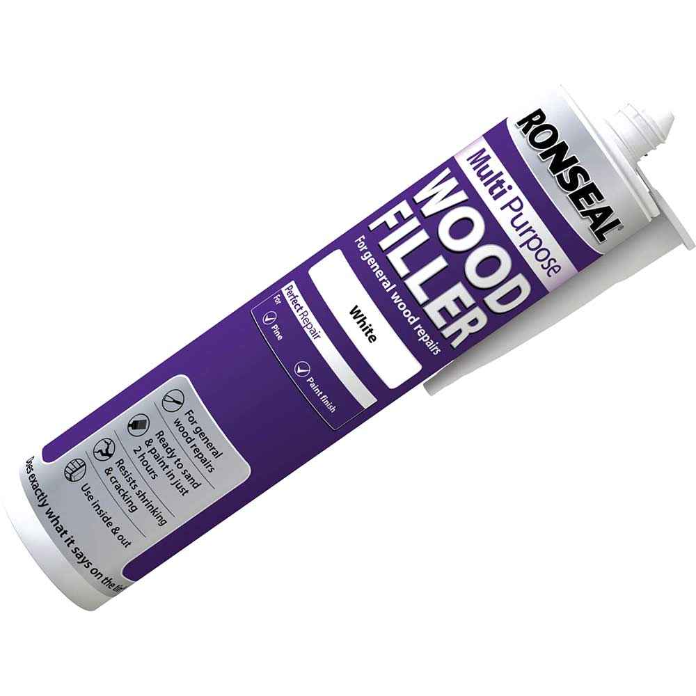 Ronseal Multi Purpose Wood Filler White 310ml