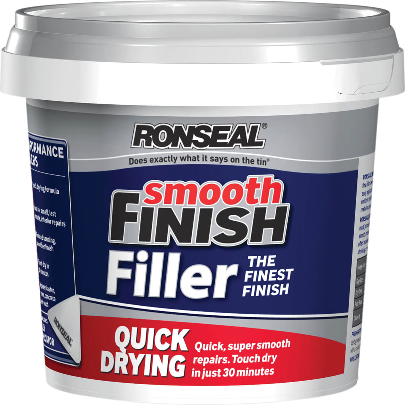Image of Ronseal Smooth Finish Quick Drying Multi Purpose Filler 600g