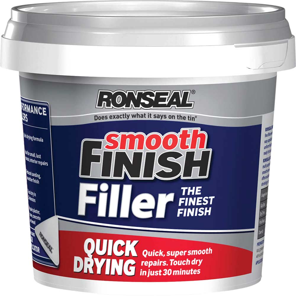 Image of Ronseal Smooth Finish Quick Drying Multi Purpose Filler 600g