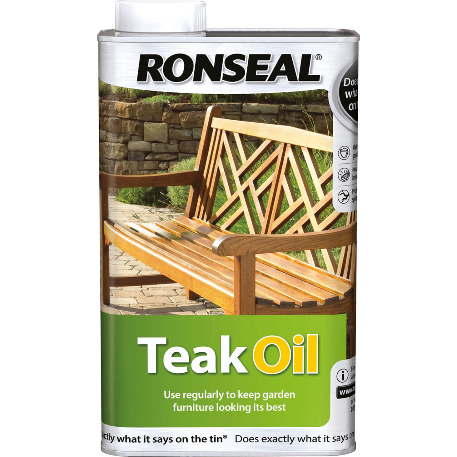 Image of Ronseal Teak Oil 500ml