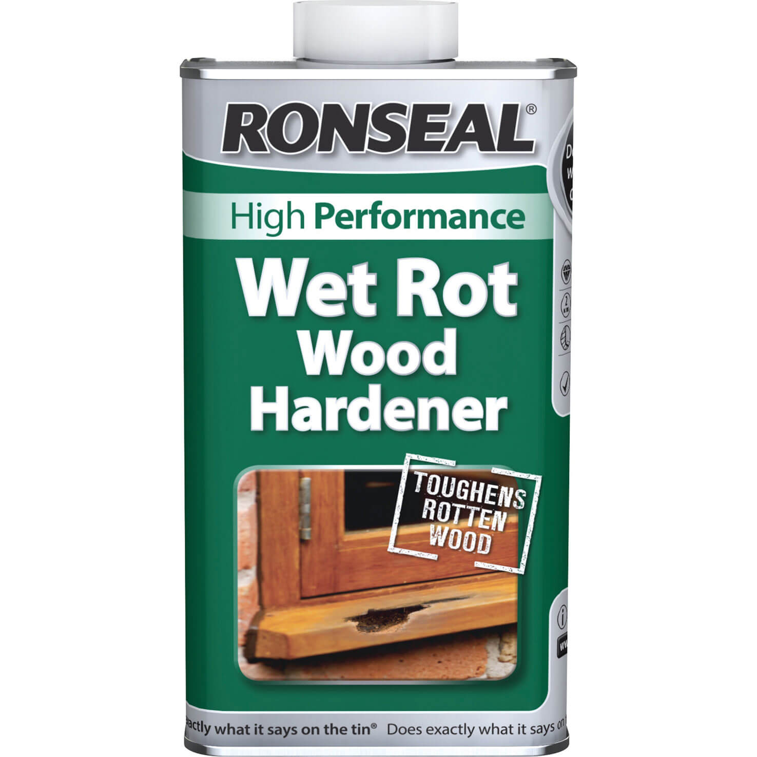 Image of Ronseal Wet Rot Wood Hardener 500ml
