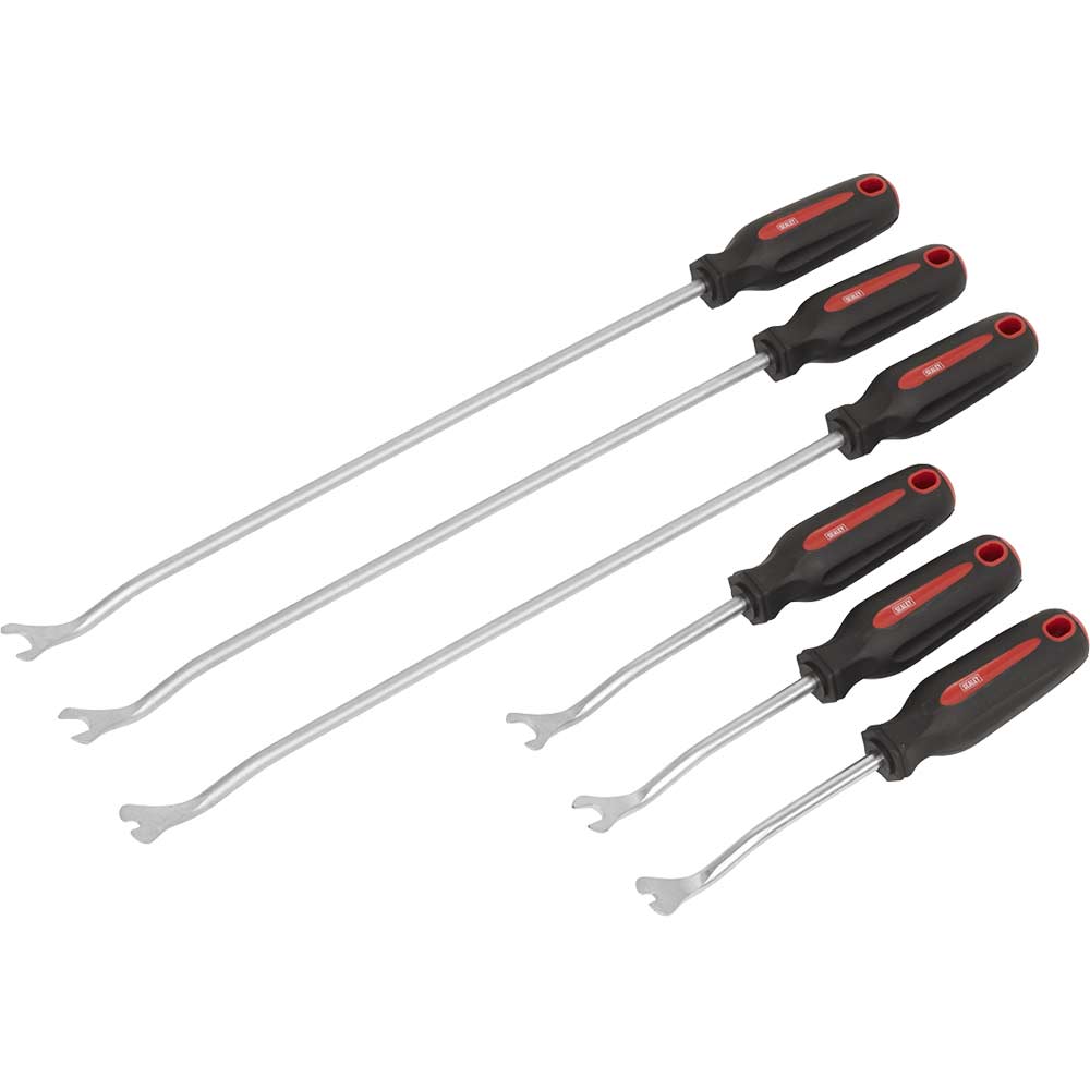 Sealey 6 Piece Trim Clip Removal Tool Kit