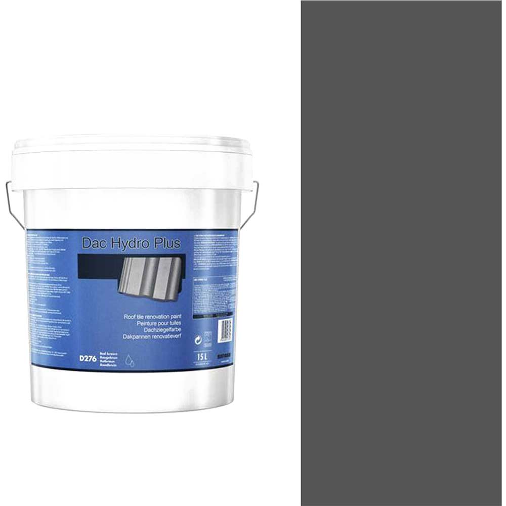 Image of Rust Oleum Dac Hydro Plus Tile Roof Paint 15l Slate