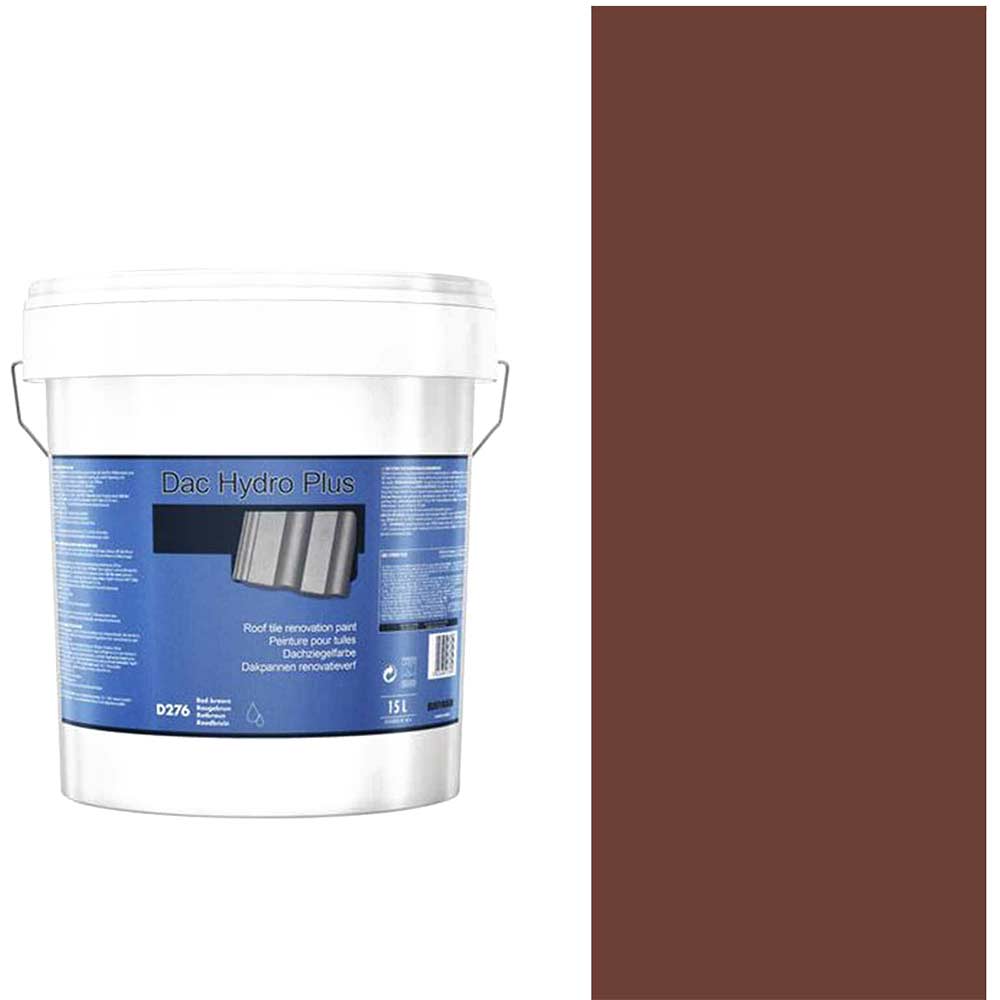 Image of Rust Oleum Dac Hydro Plus Tile Roof Paint 15l Rustic