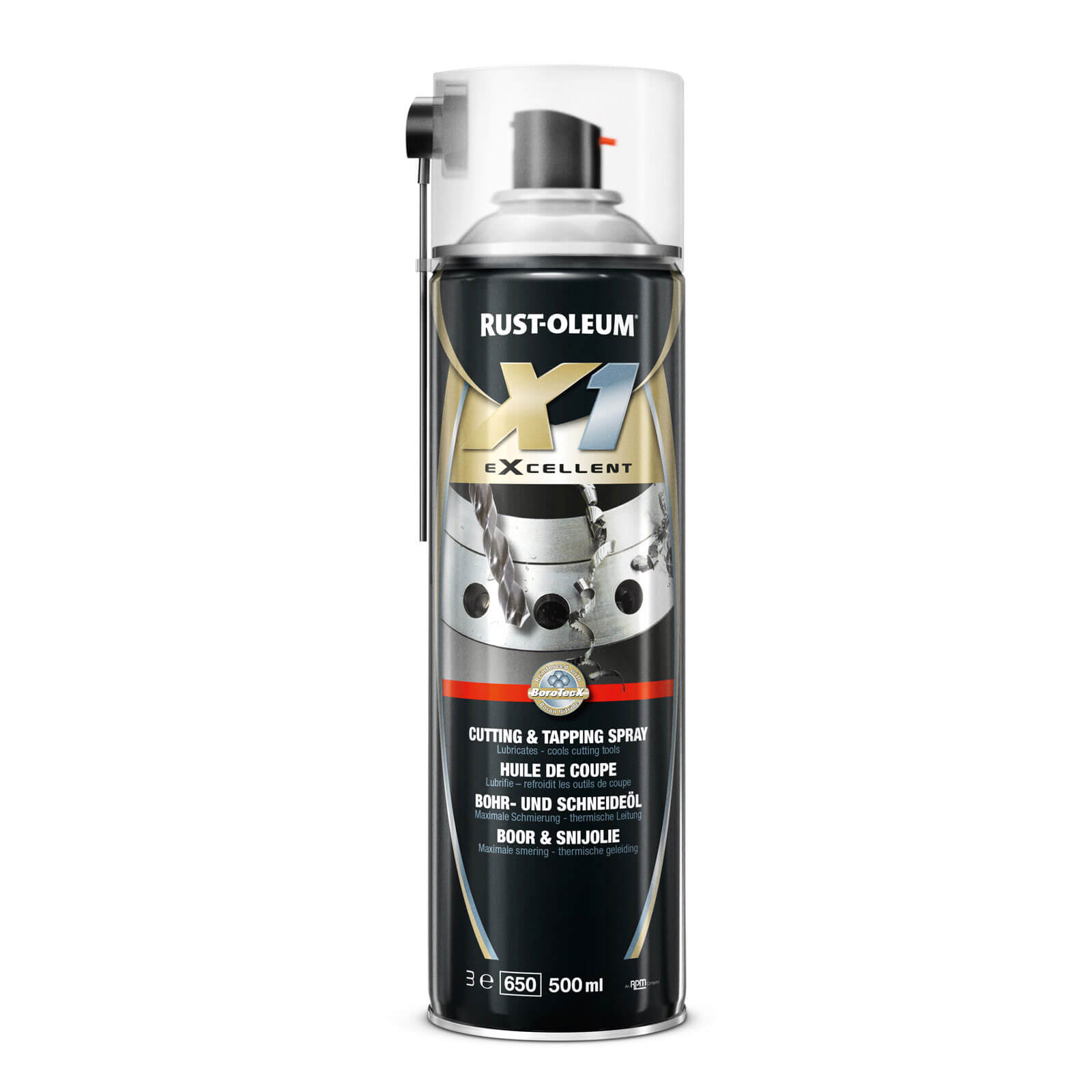Image of Rust Oleum X1 eXcellent Cutting and Tapping Lubricating Spray 500ml