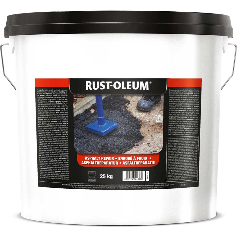 Rust Oleum Asphalt and Concrete Repair Black 25kg