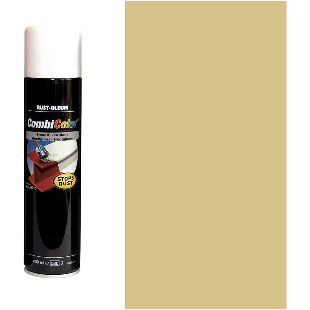 Image of Rust Oleum CombiColor Metal Spray Paint Gold 400ml