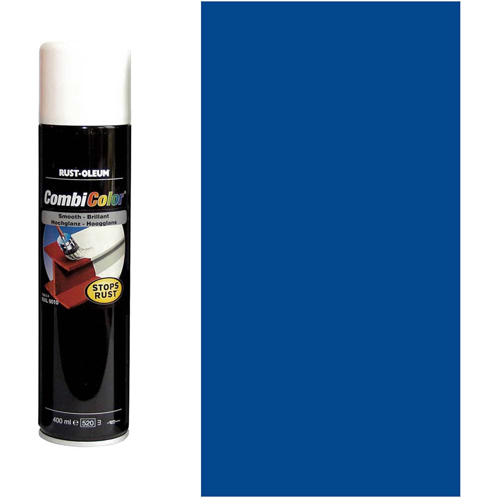 Image of Rust Oleum CombiColor Metal Spray Paint Gentian Blue 400ml