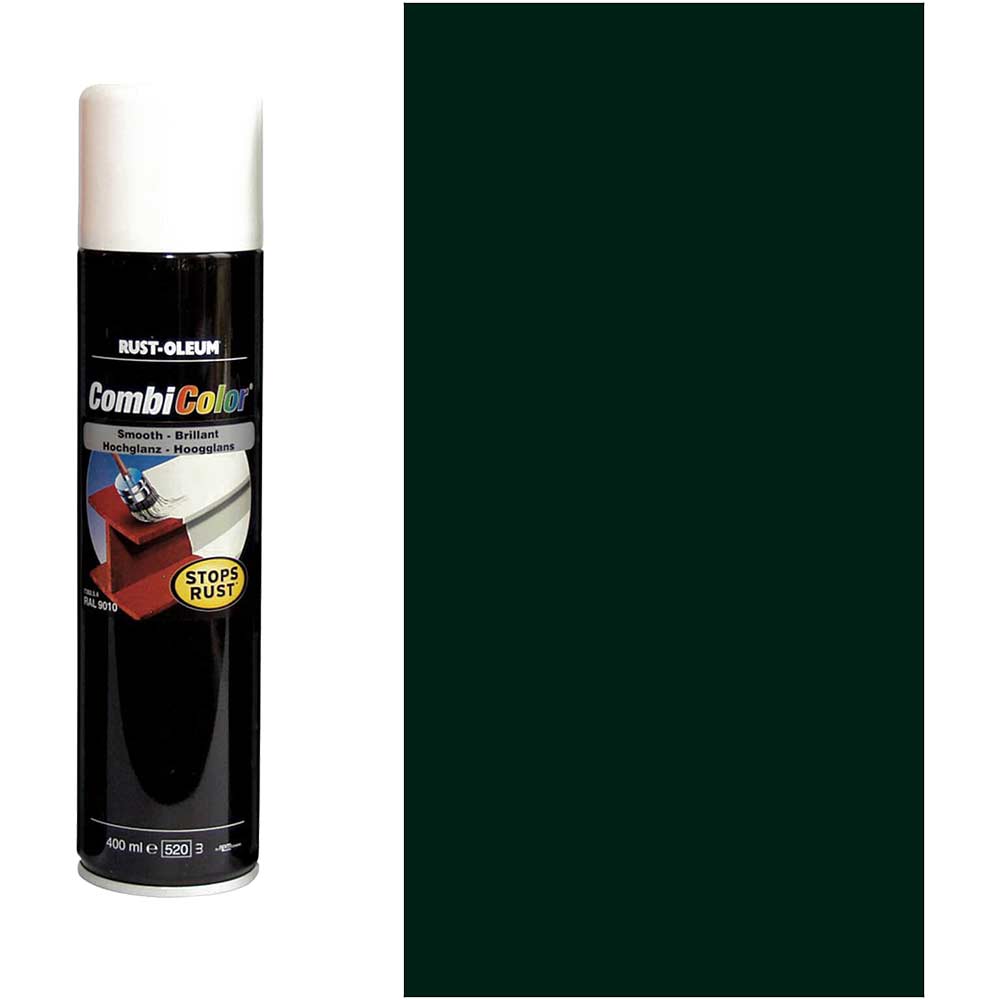 Image of Rust Oleum CombiColor Metal Spray Paint Black 400ml