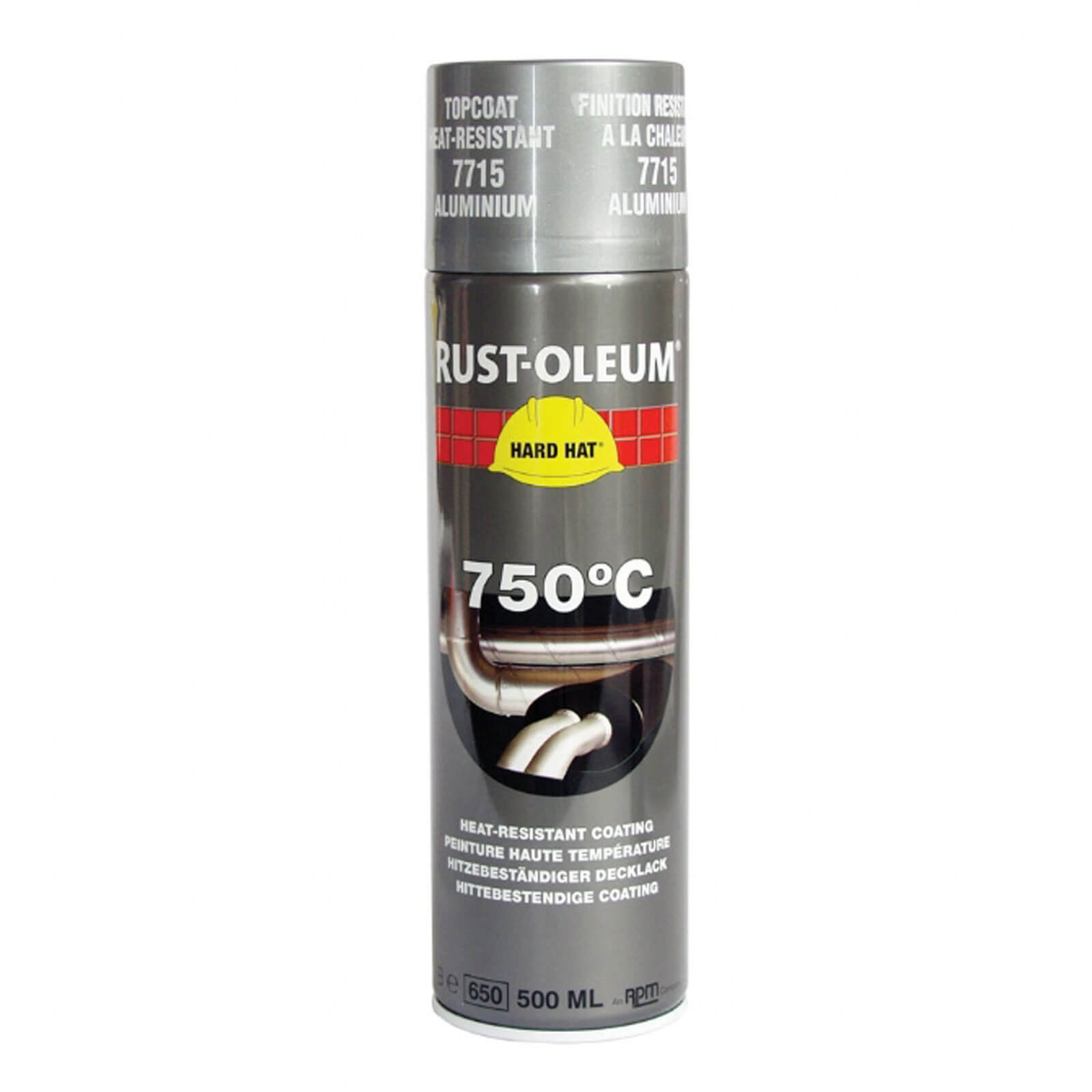 Image of Rust Oleum High Gloss Floor Paint Aluminium 500ml