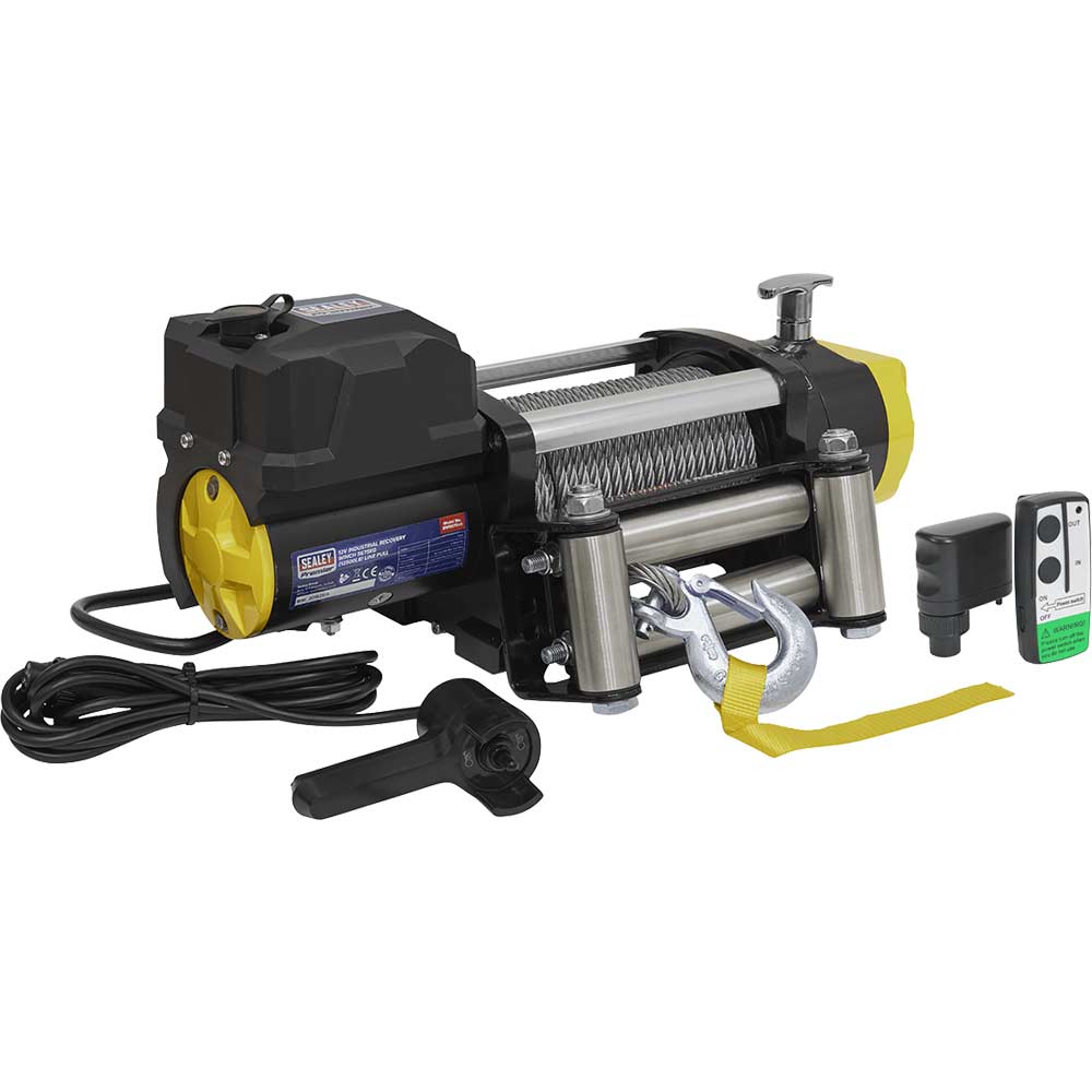 Sealey RW5675 12v Recovery Winch Wireless Combo Kit 5675kg