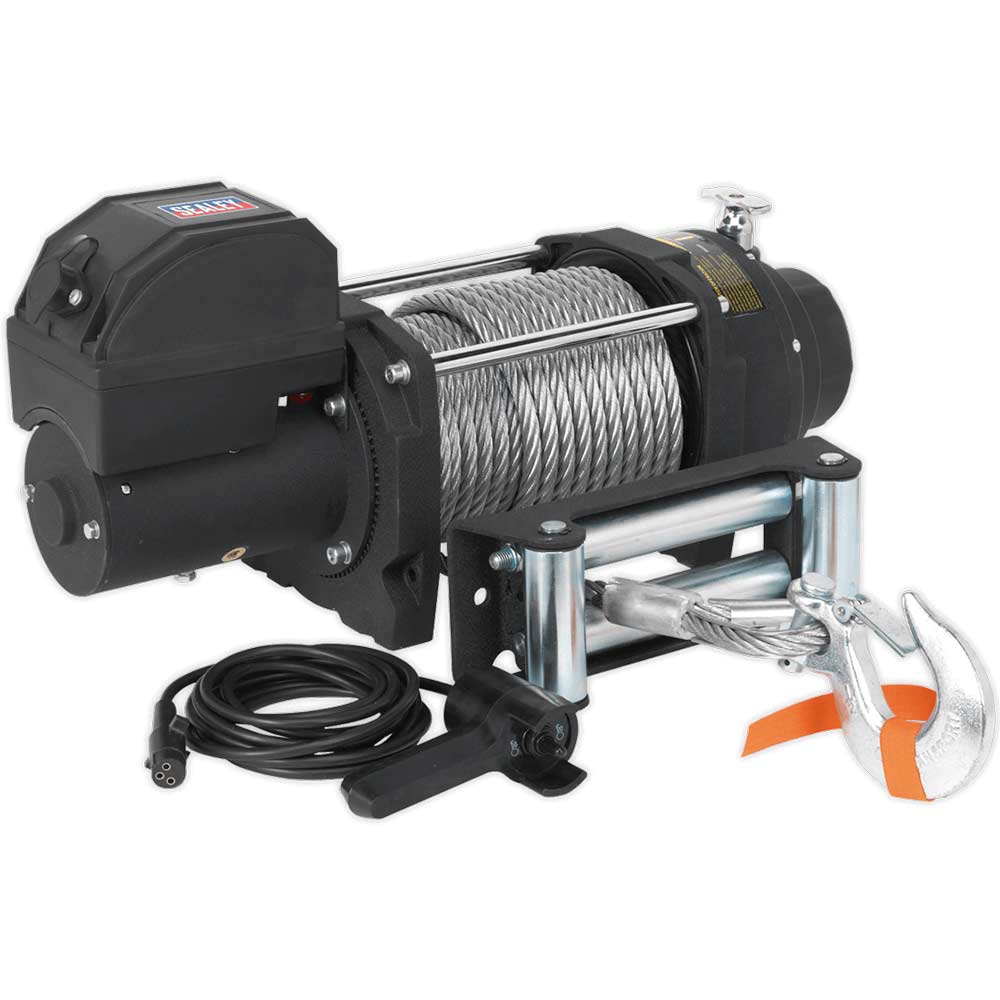 Sealey RW8180 12v Industrial Strength Recovery Winch 8180kg