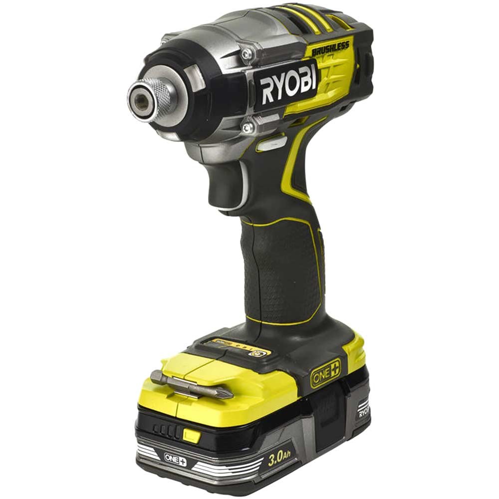 bølge let Støv Ryobi R18IDBL ONE+ 18v Cordless Brushless Impact Driver | Impact Drivers