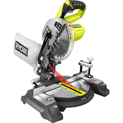Ryobi EMS190DCL ONE+ 18v Cordless Mitre Saw 190mm