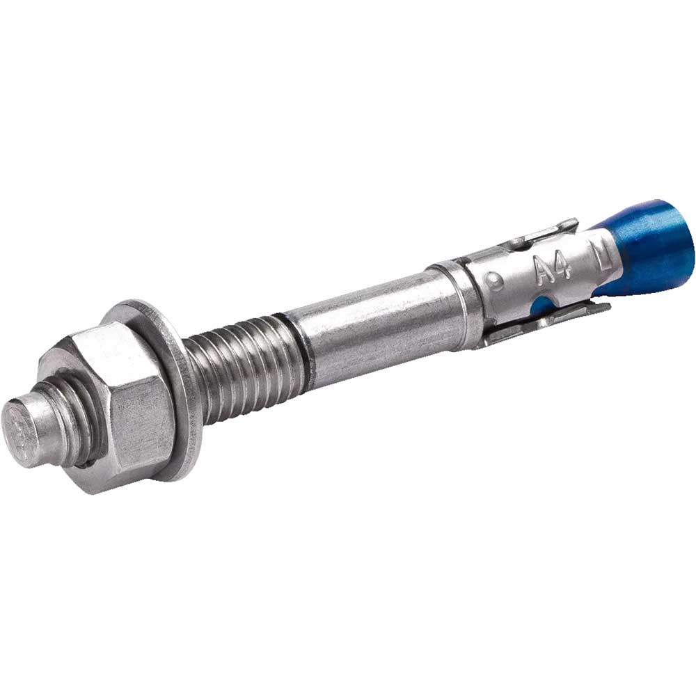 Rawl R-HPTII-A4 Stainless Steel Throughbolt M8 75mm Pack of 100