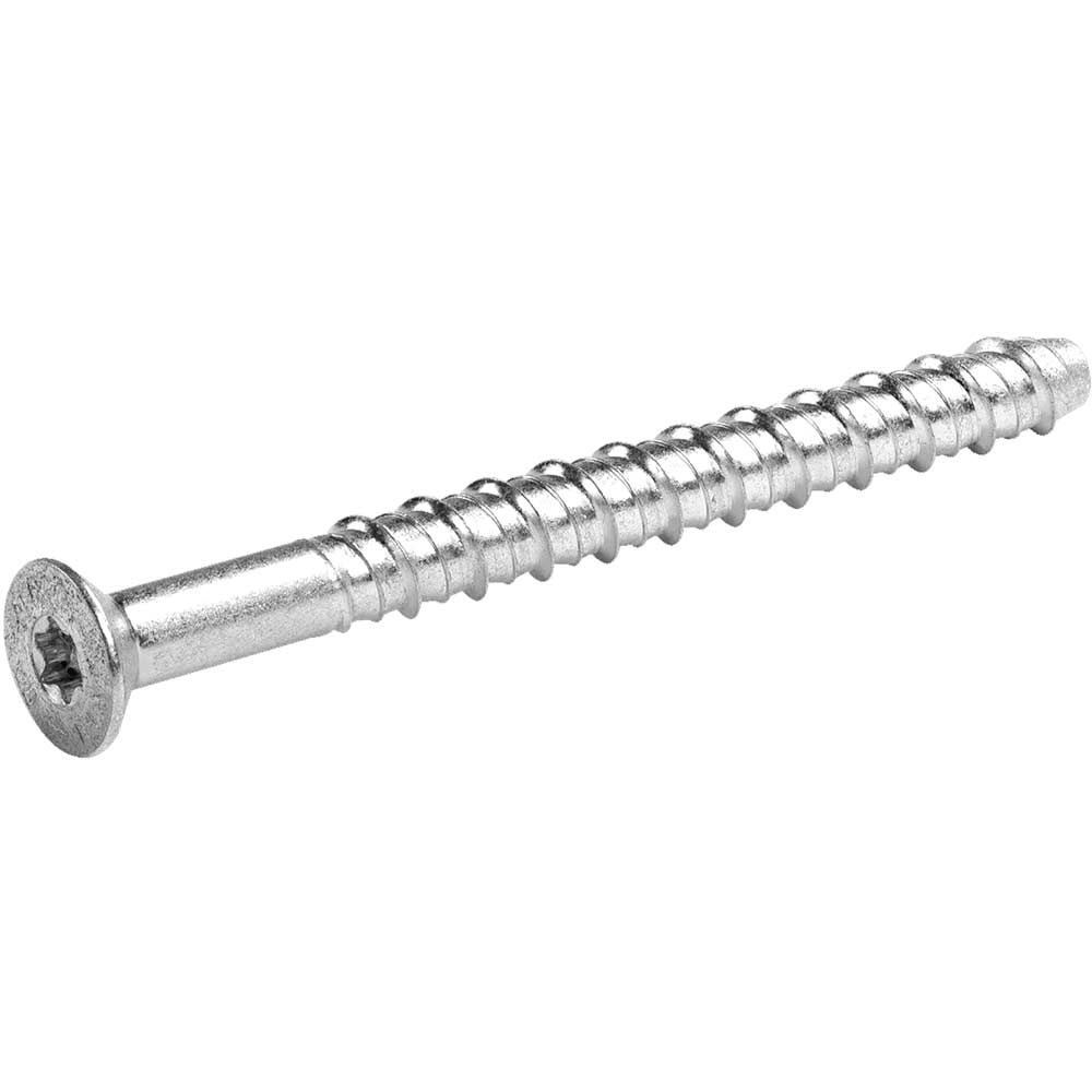 Rawl R-LX-CS-ZF Zinc Countersunk Concrete Screw 10mm 100mm Pack of 50