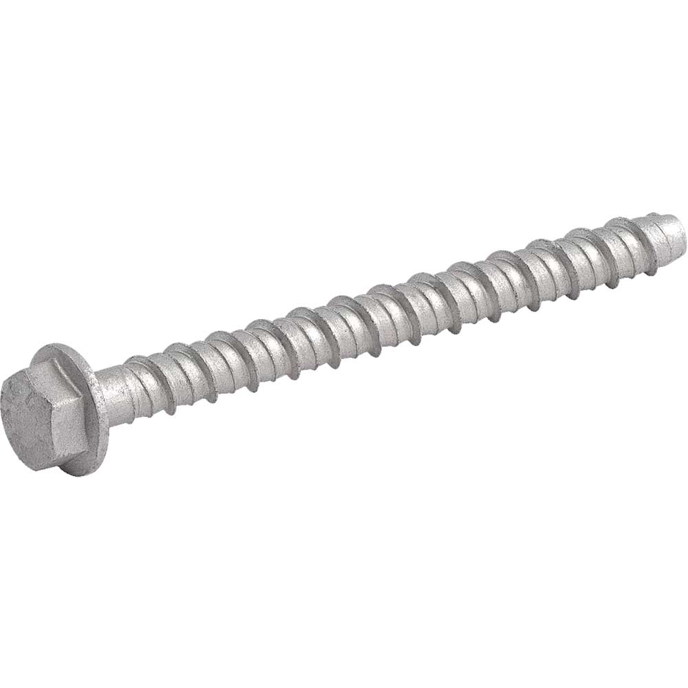 Rawl R-LX-HF-ZF Zinc Hex Concrete Screw 8mm 130mm Pack of 50