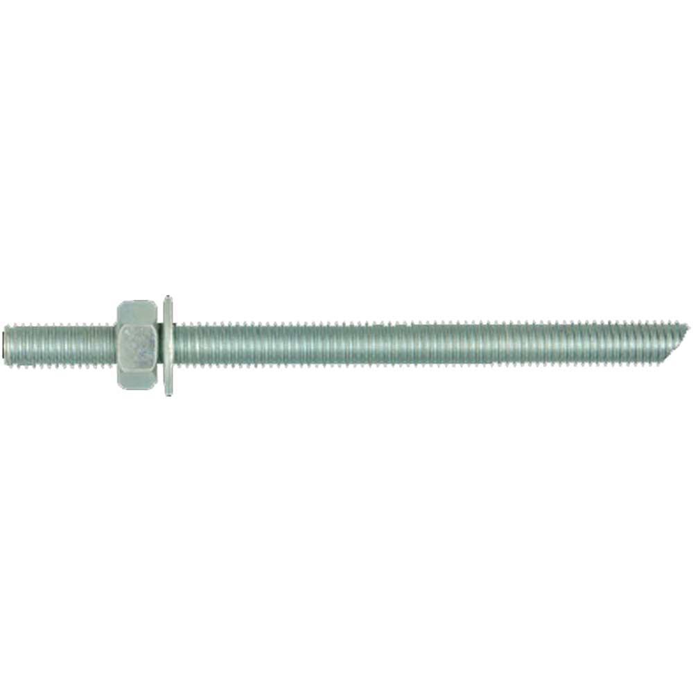Rawl Class 5.8 Steel Threaded Rod M8 110mm Pack of 10