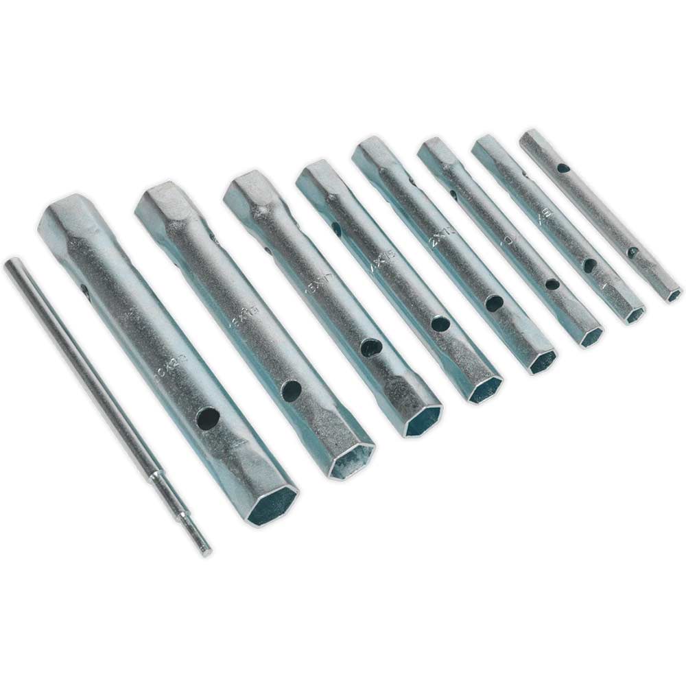 Image of Siegen 9 Piece Box Spanner Set Metric
