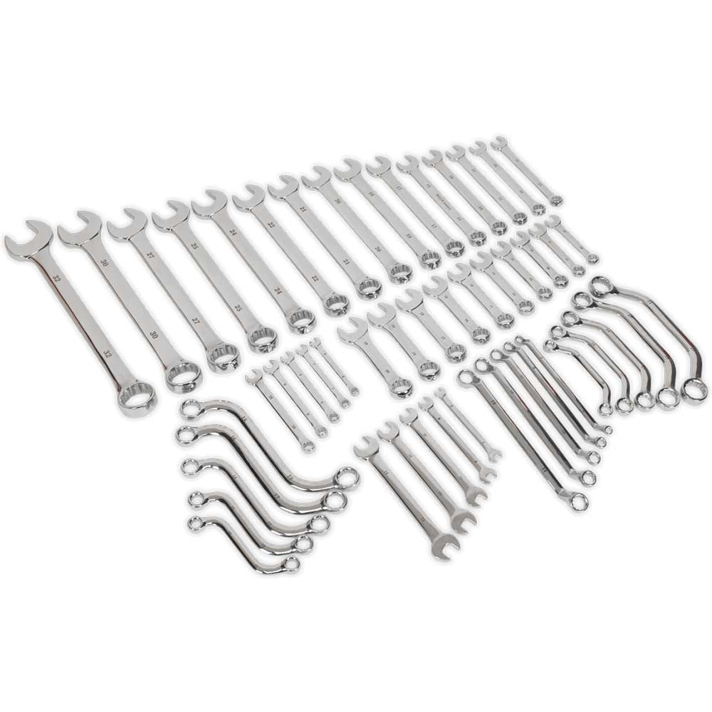 Siegen 50 Piece Multi Purpose Spanner Set Metric