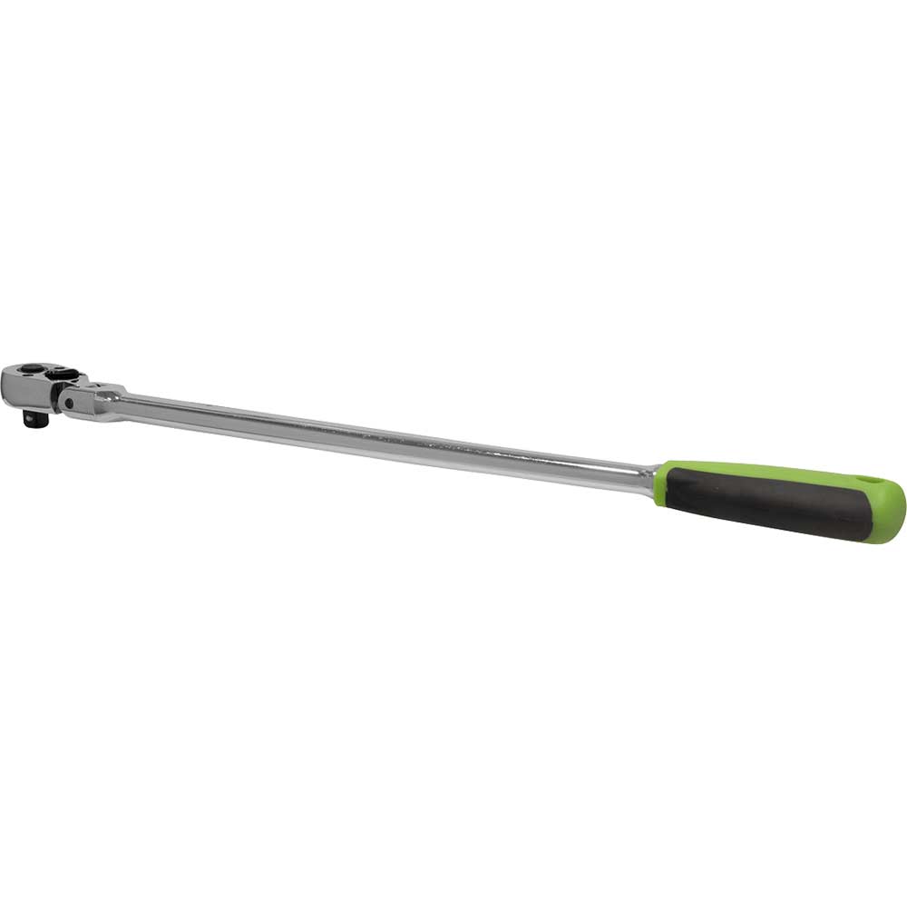 Image of Siegen S01208 3/8" Drive Long Handle Flexible Head Ratchet
