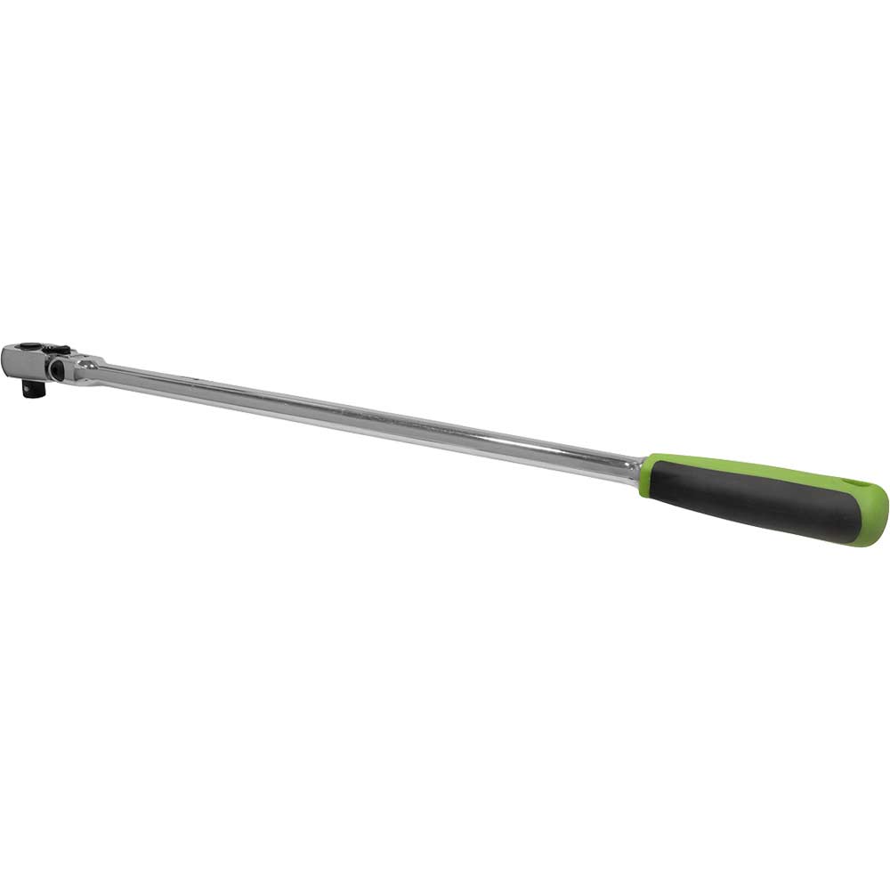 Siegen S01209 1/2" Drive Long Handle Flexible Head Ratchet 1/2