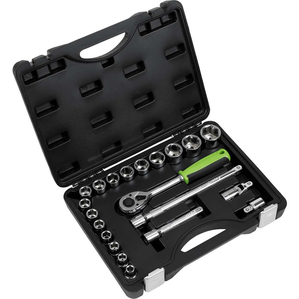 Siegen 21 Piece 1/2" Drive Hex Socket Set 1/2