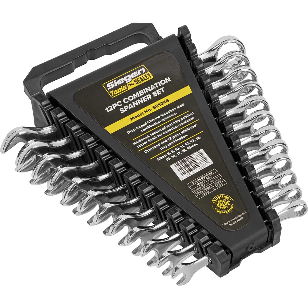 Image of Siegen 12 Piece Combination Spanner Set