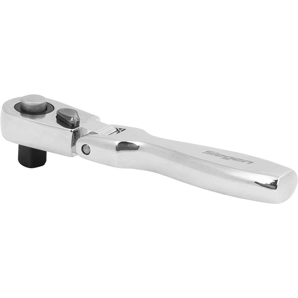 Image of Siegen 1/4" Drive Flexi Head Micro Ratchet