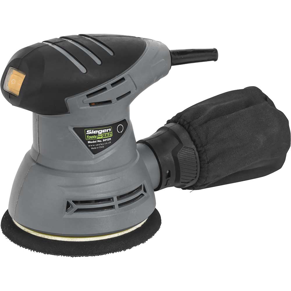 Siegen S0125 Dual Action Palm Sander 125mm 240v
