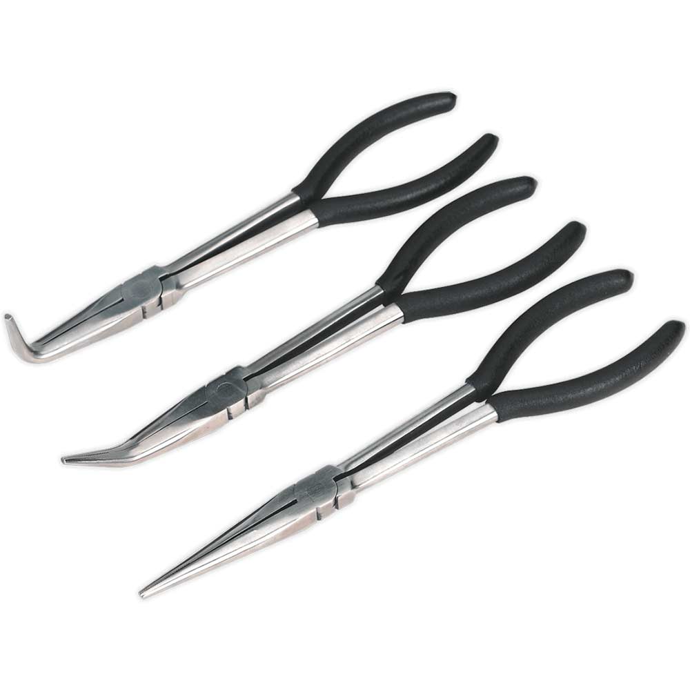 Siegen 3 Piece Needle Nose Plier Set