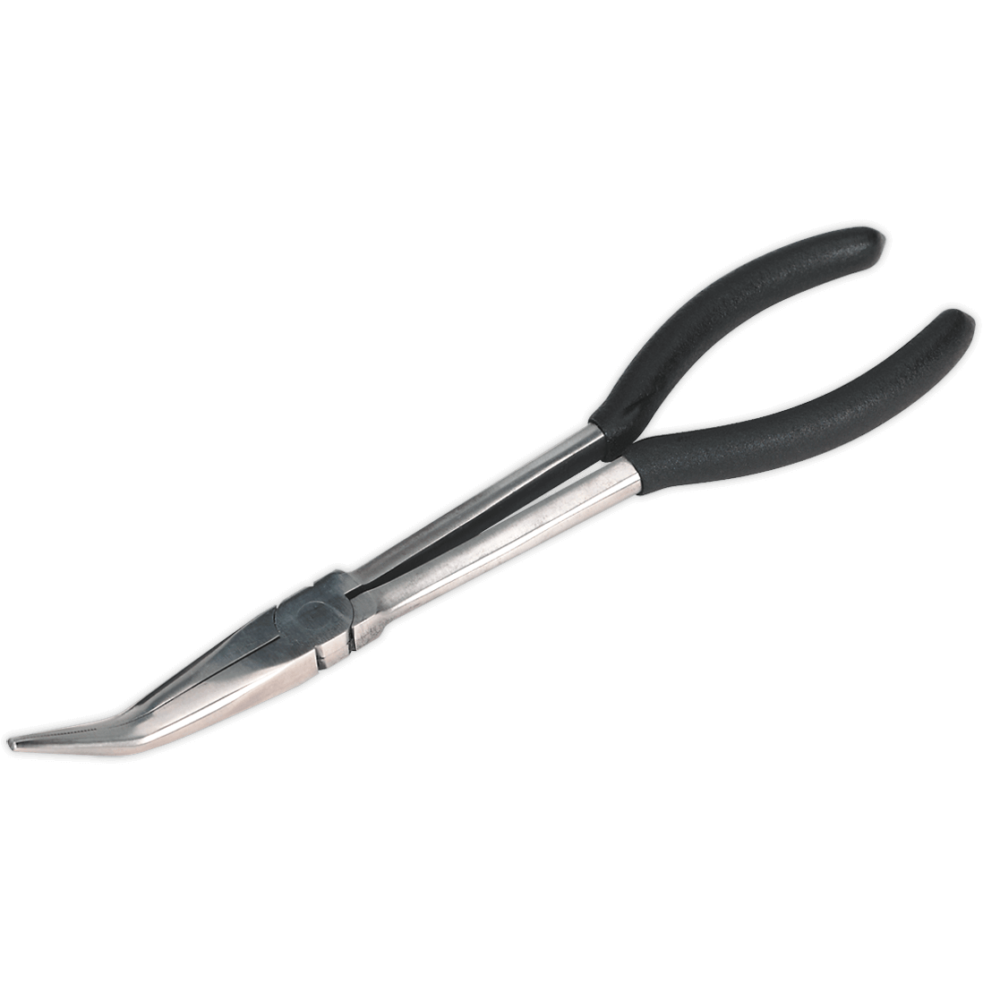 Photos - Pliers Siegen 45° Angled Needle Nose  275mm S0436