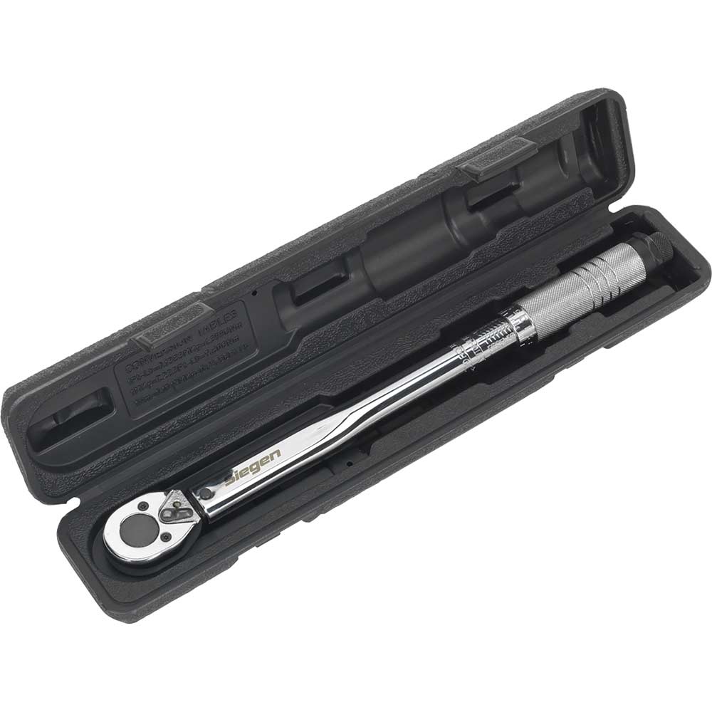 Siegen 3/8" Drive Torque Wrench 3/8" 27Nm - 108Nm