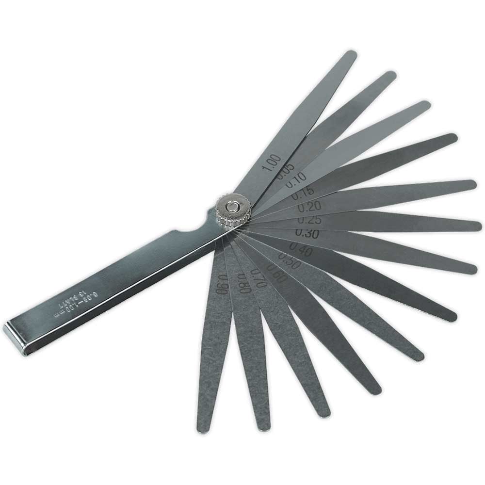 Siegen 13 Blade Feeler Gauge Metric