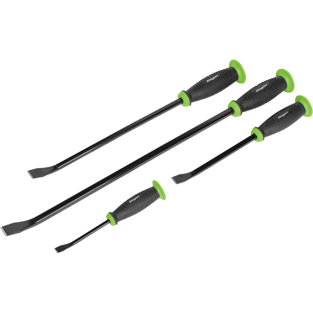 Siegen 4 Piece Hammer Cap Pry Bar Set