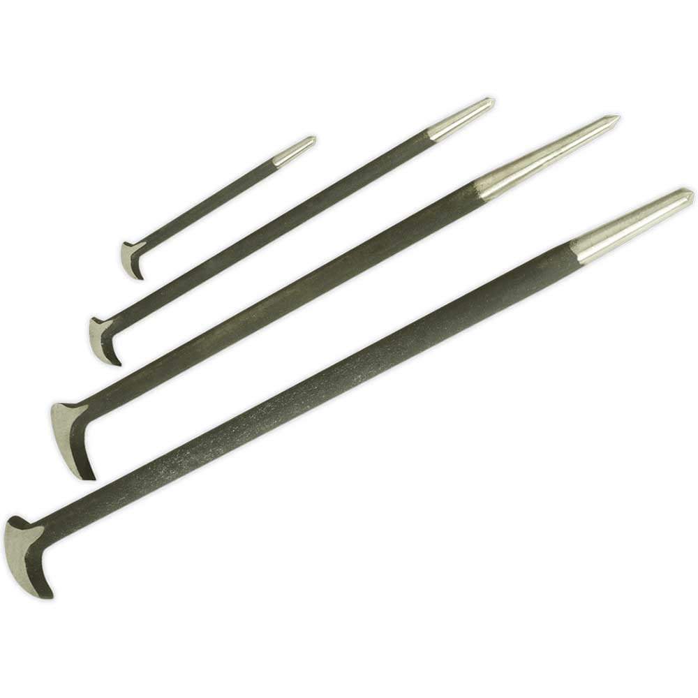 Photos - Crowbar / Nail Puller Siegen 4 Piece Heel Bar Set S0640