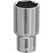 Siegen 1/2" Drive Deep Hexagon WallDrive Socket Metric 