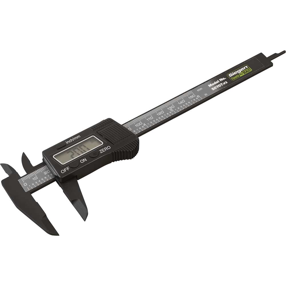 Siegen Digital Electronic Vernier Calipers 150mm